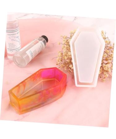 ABOOFAN 1 Set Epoxy Coffin Mold Halloween Decor Resin Mold Decorative Diy Decorative Mold Self Made Props - Buy Online on SooperMarket.com