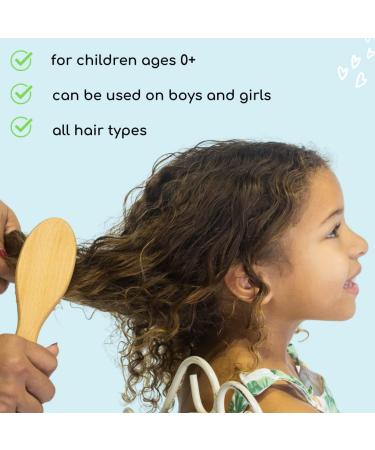 LANE & CO. Kids Hair Gel Set with Goat Hair Brush - Natural Organic Plant-Based Styling Paste for Baby and Toddler | Child-Safe Formula with Shea and Cocoa Butter, Coconut Oil - Buy Online on SooperMarket.com