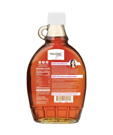 Wholesome Yum Keto Maple Syrup | Sugar-Free, Low Carb, Vegan - 12 fl oz - Buy Online on SooperMarket.com