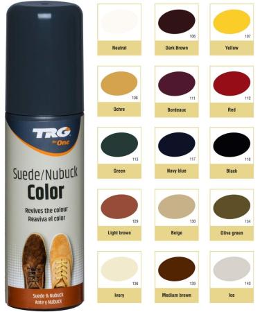 TRG The One Suede/Nubuck Color Renew the color of suede and nubuck shoes 136 Ivory 75 ml - Buy Online on SooperMarket.com