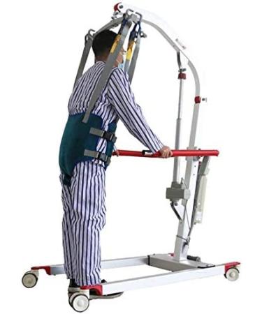 Medical Elevator Equipment Patient Hoist Sling Stair Transfer Belt with Adjustable Height for Nursing Elderly Disabled Full Body Lifter Four Point Sling Medium Collector88