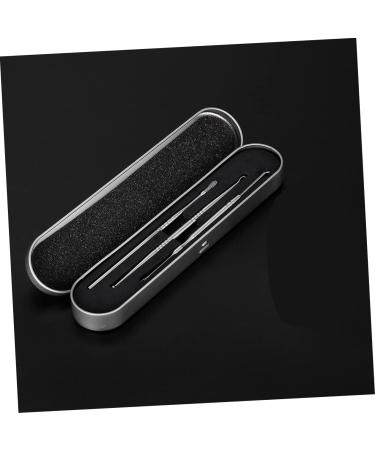 3pcs Stainless Steel Ear Cuffs Ear Cleaner Set with Ear Wax Remover - Silver - Buy Online on SooperMarket.com