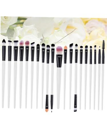 FOYTOKI 20pcs Eye Makeup Eyeliner Eyeshadow Brush Kit Portable Makeup Brush Kit Para Pesta as Eyelash Kits 15.50X1.50X1.50CM As Shown - Buy Online on SooperMarket.com