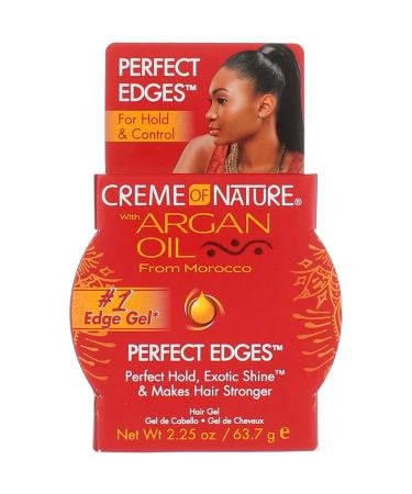 Creme of Nature Argan Oil Perfect Edges Control 2.25 oz. Jar - 3 Pack - Buy Online on SooperMarket.com
