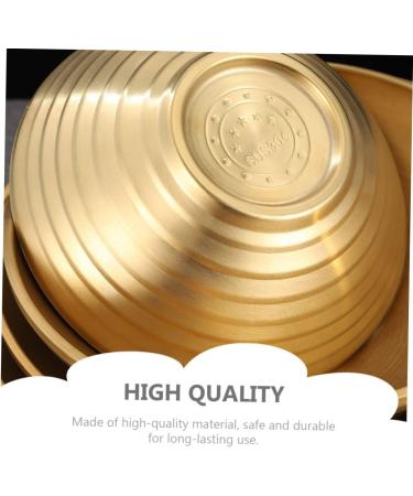 NAMOARLY 1pc Japanese Ramen Bowl Stainless Cereal Bowls for Kitchen Porridge Bowl Drop Resistant Cooking Bowl Noodle Serving Bowl Ramen Noodle Bowl Large Ramen Bowls Prep Bowl Fruit - Buy Online on SooperMarket.com