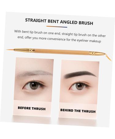PLAFOPE 1pcs Brush Eyeliner Straight Bent Angled Brush - Buy Online on SooperMarket.com