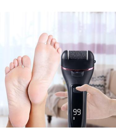Professional Electric Foot File Set for Smooth & Soft Feet - 3 Roller Heads Included - Buy Online on SooperMarket.com