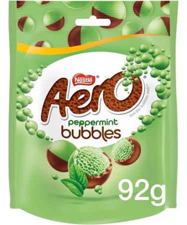 Mint Chocolate Bundle With Aero Bubbles Peppermint Mint Chocolate Sharing Pouch 92g (2 Pack) - Buy Online on SooperMarket.com