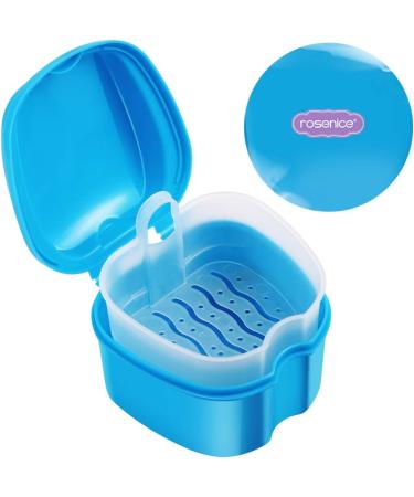 EXCEART Denture Box - Orthodontic Retainer & False Teeth Storage Case with Sieve | Durable & Convenient Fake Tooth Holder for International Shipping - Buy Online on SooperMarket.com