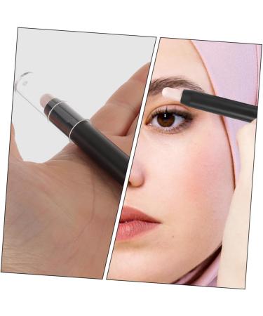 MUSISALY 2pcs Eye Makeup Stick Makeup Eyeshadow Brushes Stick Eye Shadow for Women Makeup Brush Abs Black - Buy Online on SooperMarket.com