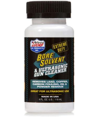 Lucas Oil Gun Cleaner - Extreme Duty Bore Solvent & Ultrasonic Cleaner - Grape Scent - 4.00 oz Bottle - Buy Online on SooperMarket.com