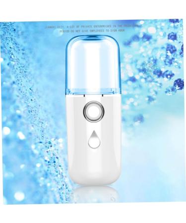 BELLIFFY Nano Water Replenishing Instrument Hydrator Mini Facial Cooling Steamer Nano Mister White Plastic - Buy Online on SooperMarket.com