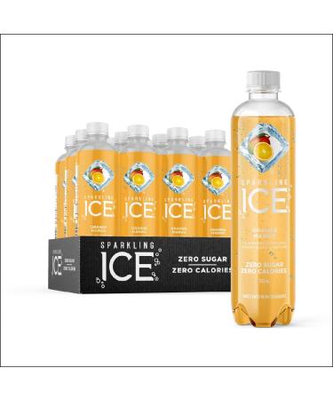 Sparkling Ice Orange Mango flavoured sparkling water with zero sugar and zero calories. Sparkling Ice drinks are packed with fun and fruity flavours for everyone to enjoy. (12 pack) Orange Mango (Classic) 503 ml (Pack of 12)