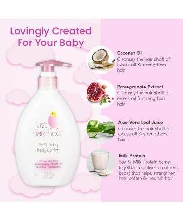 Calming Baby Body Lotion with Essential Oils | Daily Moisture, Soothing & Moisturizing | 10.1 fl oz (Pack of 1) - Buy Online on SooperMarket.com