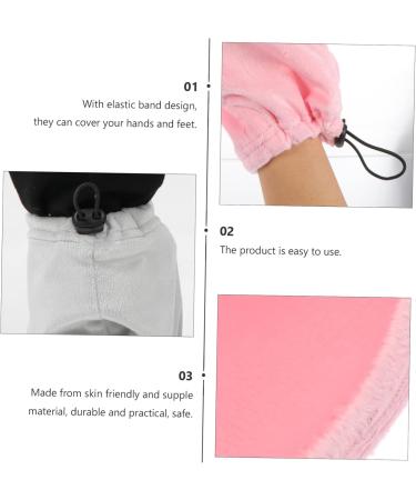 HAPINARY Paraffin Wax Work Gloves Booties 1 Set Gloves Boots Paraffin Mitts Wax Insulated Foot Cover Paraffin Wax Mitts Paraffin Wax Foot Cover Hand Wax Cover Wax Foot Fabric Insulation - Buy Online on SooperMarket.com