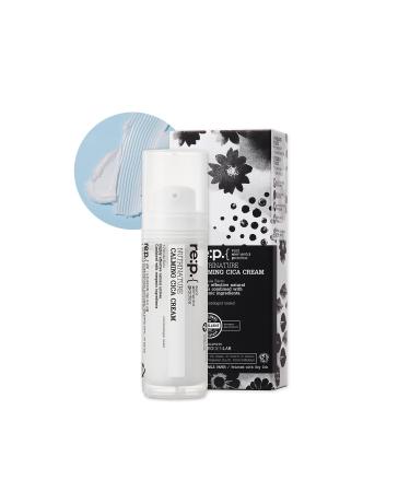 RE:P Nutrinature Calming Cica Cream (1.01 Fl Oz / 30 ml) - 100% Vegan Cruelty-free Paraben Free Hydrating & Soothing Cream with Centella Asiatica Aloe Vera Panthenol Korean Skin Care