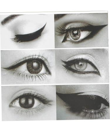 Eyeliner Stencil 6 in 1 Eyeline Guide Template Cat Liner Makeup Tool for Eyes Beauty - Buy Online on SooperMarket.com