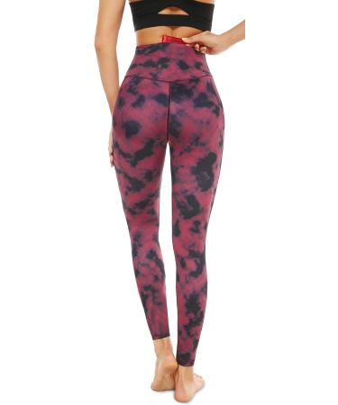 VOEONS High Waisted Tummy Control Yoga Pants with Pockets - Reducedye 121 Large - Buy Online on SooperMarket.com