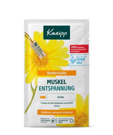 Kneipp Bath Crystals Muscle Relaxation Arnica soothing warming & relieving 60 g 60 g (1 pack) Single
