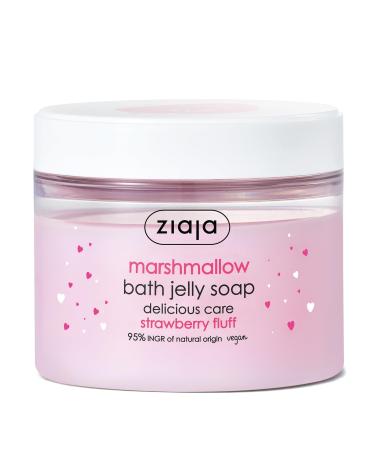 Ziaja Marshmallow Strawberry Fluff - Bath Jelly Soap