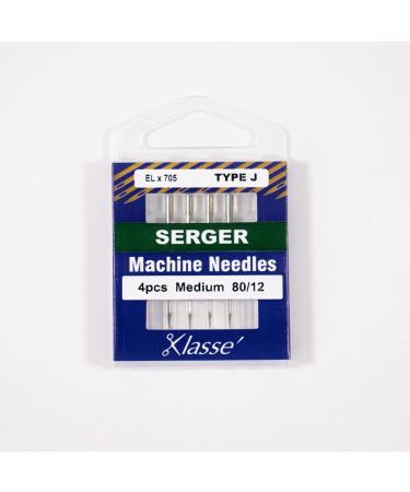 Klasse' Serger Needles Type J (ELx705) Size 80/12