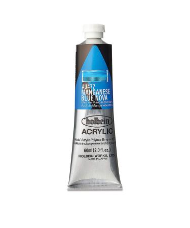 Holbein - Artist Heavy Body Acrylic - 60ml Tube - Manganese Blue Nova
