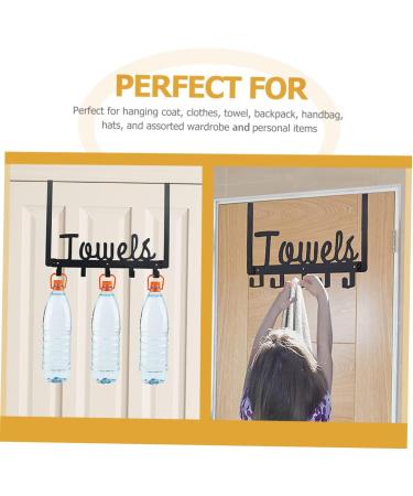 RORPOIR Coat Hangers Hat Hanger Over The Door Rack Nail- Coat Hook Hat Hook Door Hanging Back Door - Buy Online on SooperMarket.com