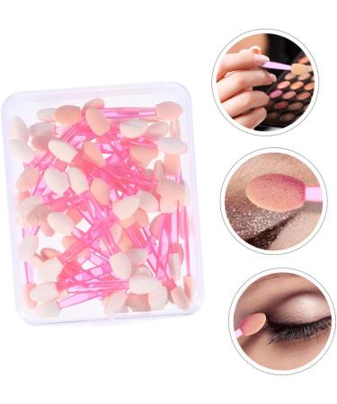 Healeved 50pcs Double Ended Eyeshadow Brush Eye Primer Brush Eye Shadow Brush Sponges Makeup Emulsion - Buy Online on SooperMarket.com