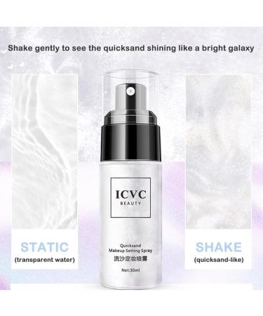 30ml Glitter Fast Finishing Makeup Setting Spray Moisturizing Long Oil Waterproof B8P7 Fixer Up Lasting Foundation Make - Buy Online on SooperMarket.com