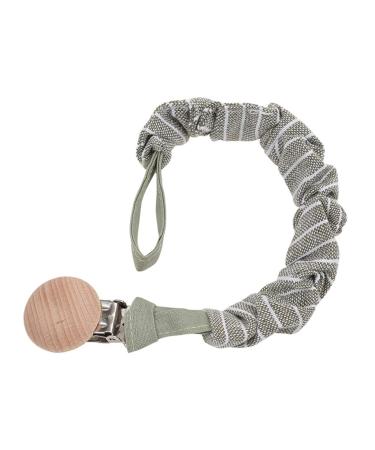 Tian-K pacifier chain baby chain made of cotton pacifier chain made of beech wood pacifier clip toothpick toys for nipple baby