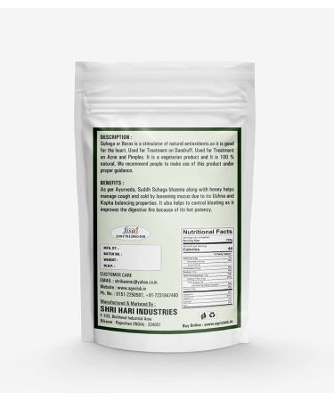 CROV Suhaga Powder - Borax Powder - Sodium Borate -Powder 400 GM - Buy Online on SooperMarket.com