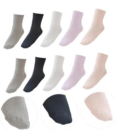 5 Pairs Healvian Diabetic Care Non Skid Loose Socks | Men's Slipper Socks | Women's Stocking | Maternity Nursing Socks - Buy Online on SooperMarket.com