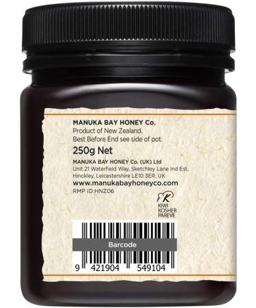 Manuka Bay Honey Co 70 MGO Manuka Honey 250g - Buy Online on SooperMarket.com