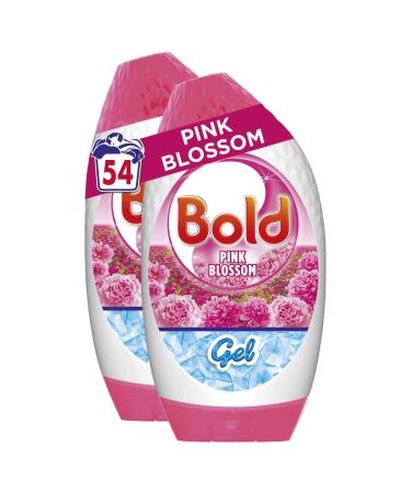 Bold Washing Liquid Gel 54 Washes 2.1L Pink Blossom Pink Blossom 2.1 l (Pack of 1)