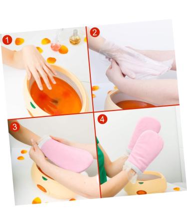 FOMIYES 8 Pairs Cloth Gloves Booties Wax Bath Mittens Hand Gloves Paraffin Wax Mitts and Booties Paraffin Wax Bath Mitts Paraffin Wax Warmer for Hands and Feet Product Take a Bath - Buy Online on SooperMarket.com