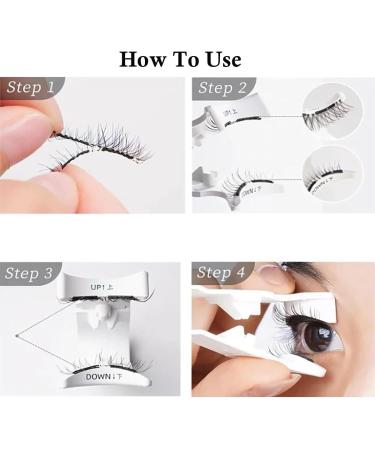 Iris and Ada Magnetic Lashes Lumeer Magnetic Eyelashes with Applicator Reusable Magnetic Eyelashes Natural Look Magnetic Lashes No Glue or Liner Needed (Simple+Nature) - Buy Online on SooperMarket.com