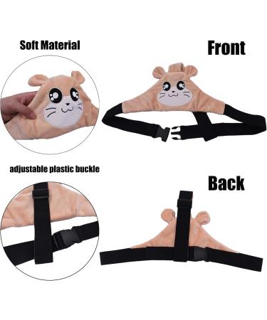 Baby Car Seat Head Support - Safe Headrest Band for Sleep Positioner | Toddler Neck Protection Belt - Brown - Buy Online on SooperMarket.com