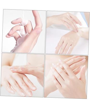 Healeved 6 Pairs Moisturizing Gel Socks Exfoliating Hand Treatment Hand Moisturizing Moisturizing Hands Hydrating Gloves Peel Gloves Non-Woven Fabric White - Buy Online on SooperMarket.com