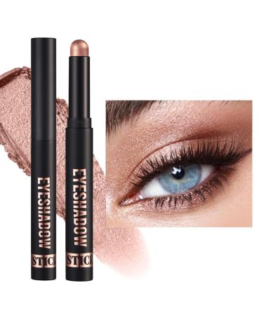 Ofanyia Eyeshadow Stick Shimmer Matte Eye Shadow Crayon Eye Brightener Stick Smooth Texture Cream Eyeshadow Pen Long Lasting Waterproof Hypoallergenic Eye Shadow Pencil Gift Set (10#)