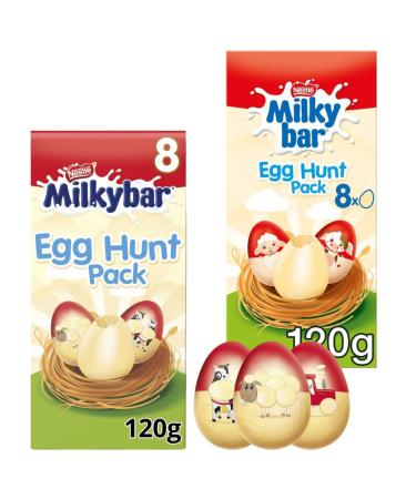 Easter Egg Hunt Bundle With Milkybar Egg Hunt Pack 120g (2 Pack)