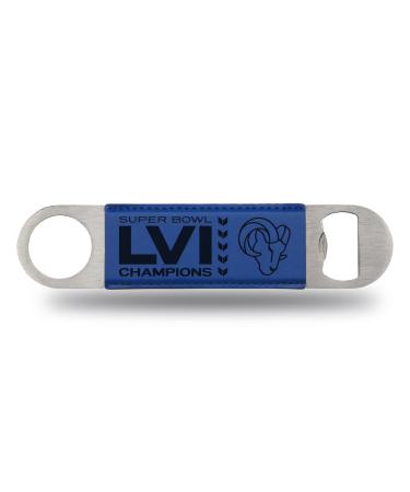 Rico Industries NFL 2022 Super Bowl LVI Champions Los Angeles Rams Laser Engraved Bar Blade