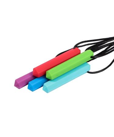 IQYU Kau-Edelstein Silicone Tooth Trailer Necklace for Kids - Sensory Molar Novelty - Multicolor One Size - Buy Online on SooperMarket.com