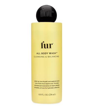 Fur All Body Wash- PH-Balancing Oil Body Wash  Hydrate and Soften Your Skin - 8 FL OZ