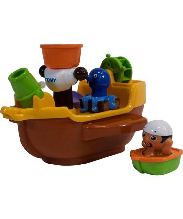 TOMY Toomies Pirate Bath Toy | Water Play Shower Baby Toy for Kids | Suitable for Toddlers & Children Boys & Girls from 18 Months - Buy Online on SooperMarket.com