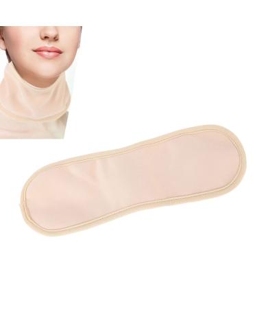 Casting oil pack for the neck reusable washable castor oil packing compress for thyroid nodes and sleep aid relief of neck pain soft and smooth (khaki)