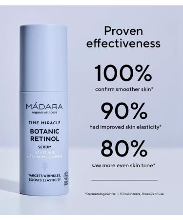 M DARA Organic Skincare | Time Miracle Botanic Retinol Serum 30ml Natural retinol alternative Dermatologically proven to match synthetic retinol's efficacy Non-irritating formula - Buy Online on SooperMarket.com
