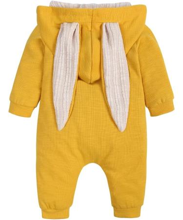 Kids Tales Newborn Baby Winter Rabbit Ear Hooded Romper - Size 6-9 Months, Color 04 - Buy Online on SooperMarket.com