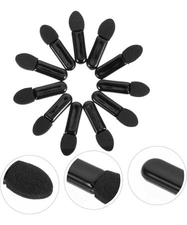 Healeved 400 Pcs Mini Eyeshadow Swab Eyelash Spoolie Eyeshadow Lip Balm Brush Black Plastic - Buy Online on SooperMarket.com