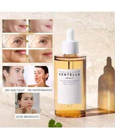 Centella Asiatica Face Serum Centella Serum for Face Recovery Face Serum for Acne Pore Skin Sensitive Oily Dry Skin Soothing Hydrating Serum for Women 100ml - Buy Online on SooperMarket.com