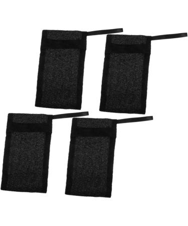 Baluue 8 Pcs Soap Foaming Mesh Bag Soap Bags for Soap Bars Soap Scrubber Pouch Foam Soap Nylon Fiber Black - Buy Online on SooperMarket.com